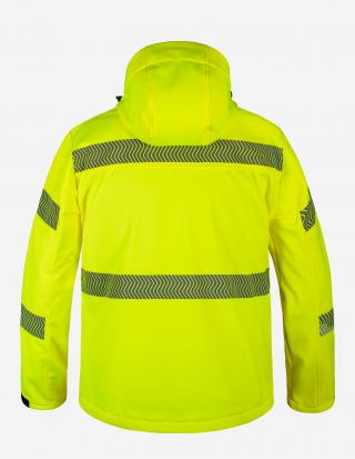 Softshell jacket INSIGHT RUSSEL HV yellow - Photo 2