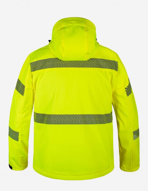 Softshell jacket INSIGHT RUSSEL HV yellow - Photo 2