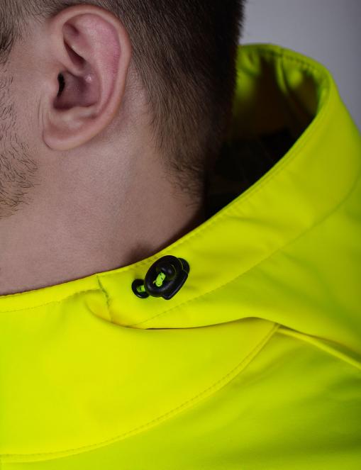 Softshell jacket INSIGHT RUSSEL HV yellow - Photo 7