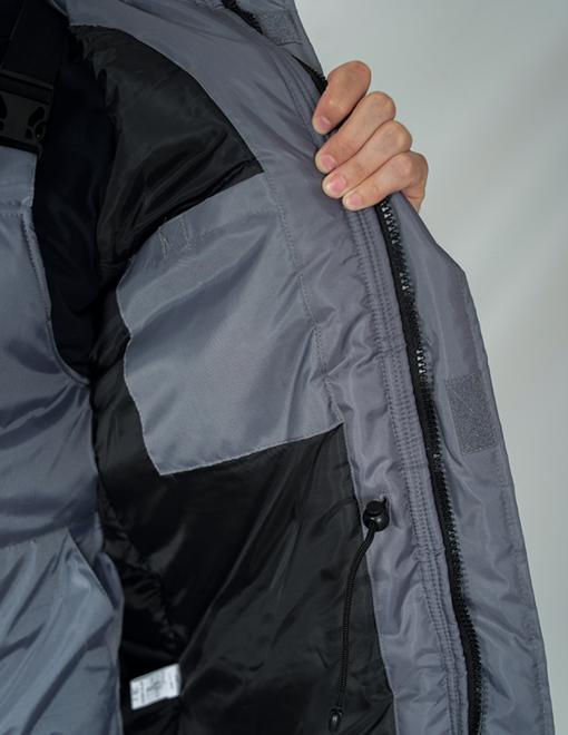 Куртка утеплена INSIGHT EXPERT сіра - Фото 9