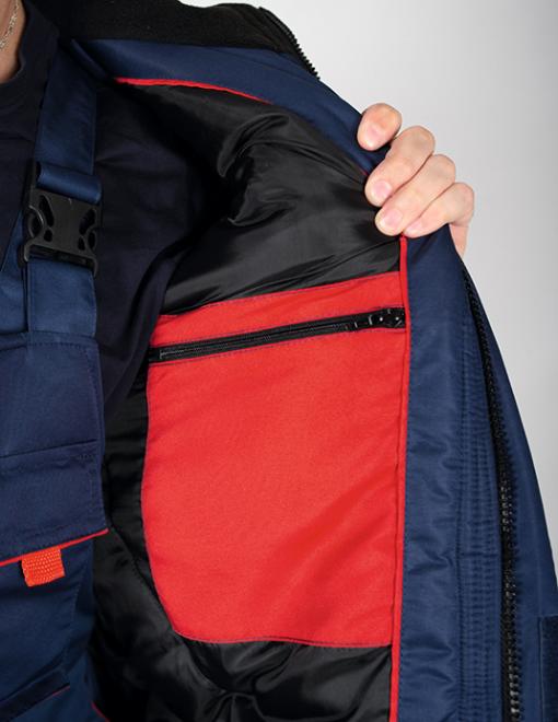 Куртка утепленная INSIGHT NORDIC синяя - Фото 4