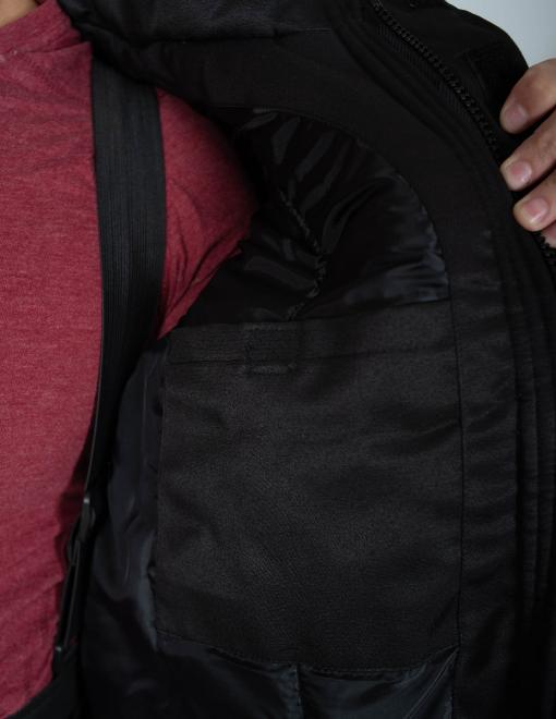 Куртка утеплена INSIGHT PATRIOT чорна - Фото 4