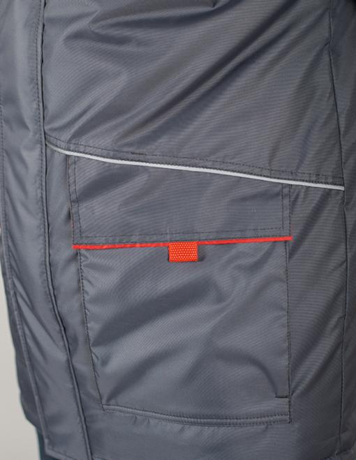 Куртка утеплена INSIGHT SPECIAL сіра - Фото 6