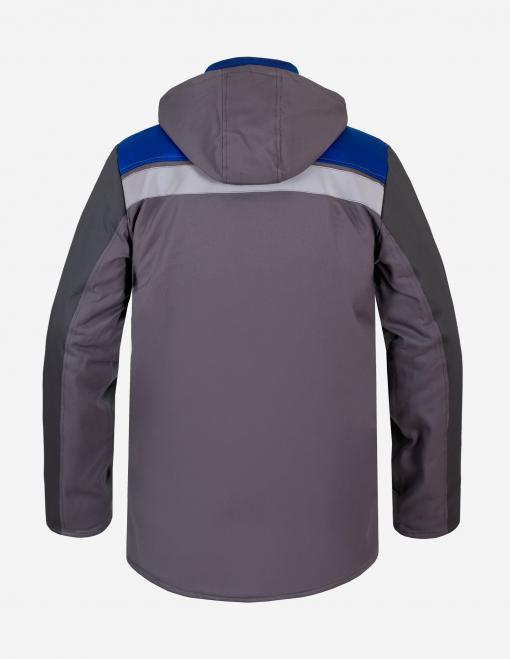 Куртка зварювальника утеплена INSIGHT FENIX WINTER 2.0 темно-сіра - Фото 5