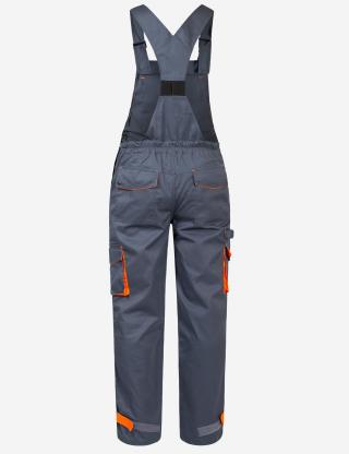 Work semi-overalls INSIGHT DEXTER gray-orange - Photo 2