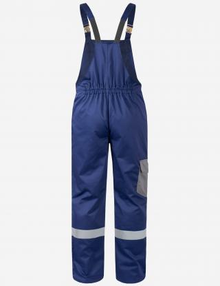 Work semi-overalls INSIGHT ANTISTAT dark blue/gray - Photo 2