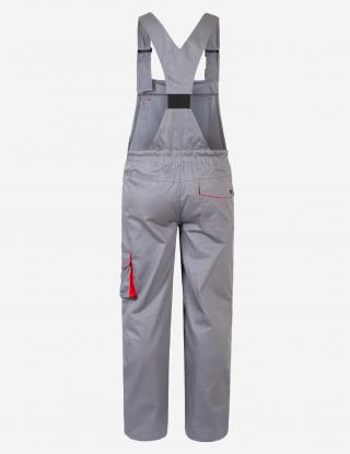 Work semi-overalls INSIGHT DEXTER LIGHT gray-red - Photo 2