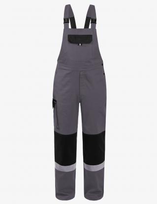 Work semi-overalls INSIGHT HOLDEN gray-black - Photo 1