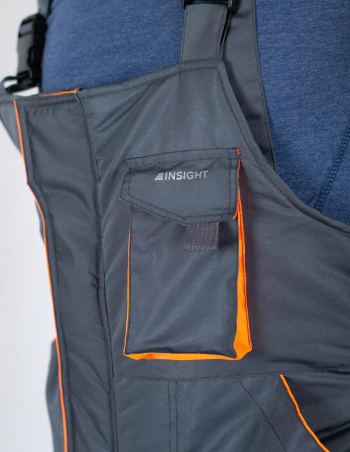 Напівкомбінезон утеплений INSIGHT DEXTER сірий - Фото 5