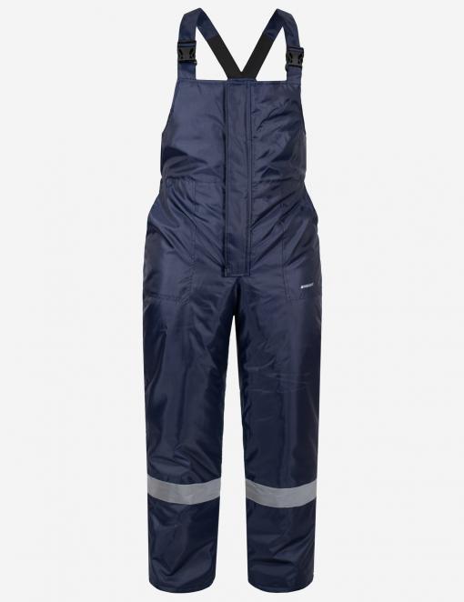 Утепленный полукомбинезон INSIGHT EXPERT темно-синий - Фото 1