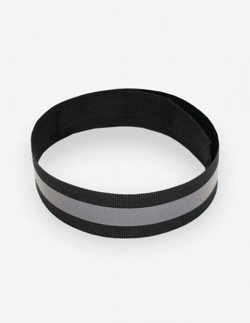 Children’s reflective headband INSIGHT with velcro black - Photo 2