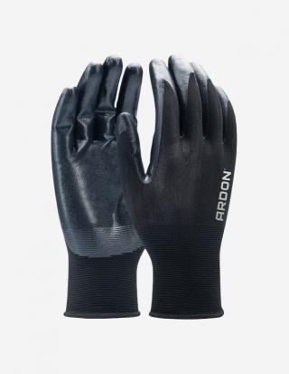 Рукавички з нітр. покриттям ARDON LITE TOUCH OIL чорні - Фото 1