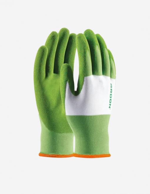 Рукавички з нітриловим покриттям ARDON 4XSTRETCH зелений/білий - Фото 1