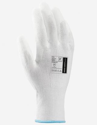 Polyurethane coated gloves ARDON Buck white - Photo 2