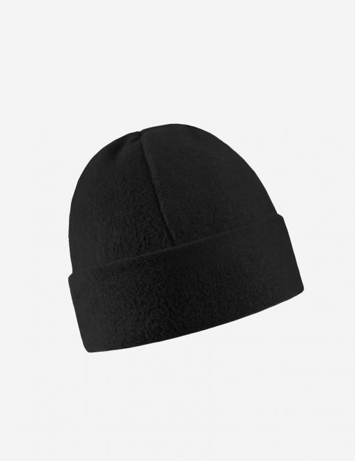 Fleece hat with a turn-up INSIGHT black - Photo 2