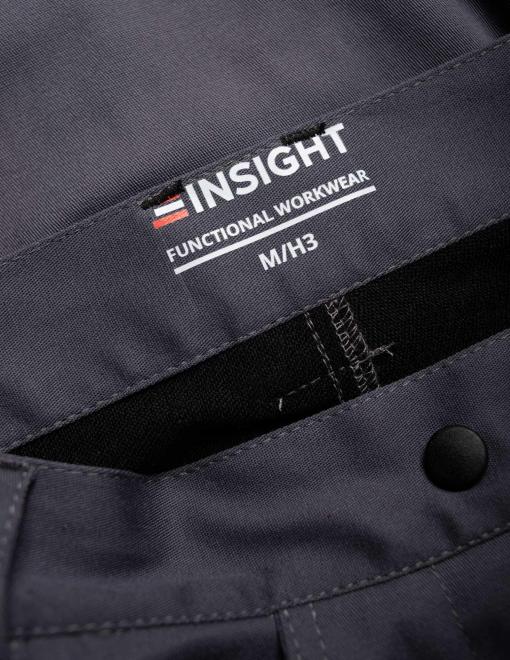 Штани жіночі робочі INSIGHT BROOKLYN сірий/чорний - Фото 8