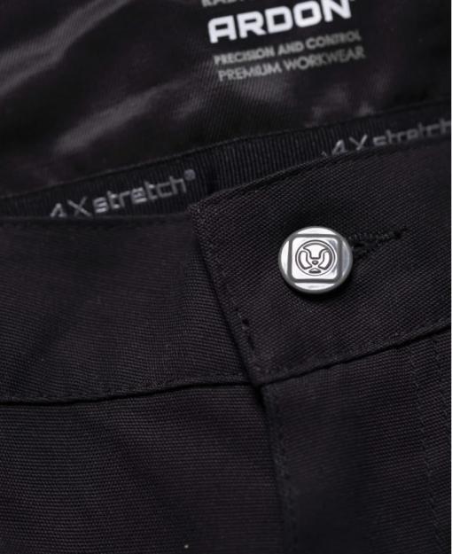 Штани робочі ARDON 4xSTRETCH чорні - Фото 4