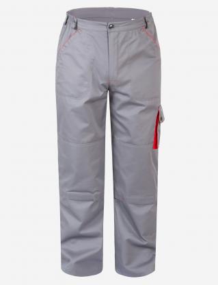 Work pants INSIGHT DEXTER LIGHT gray-red - Photo 1