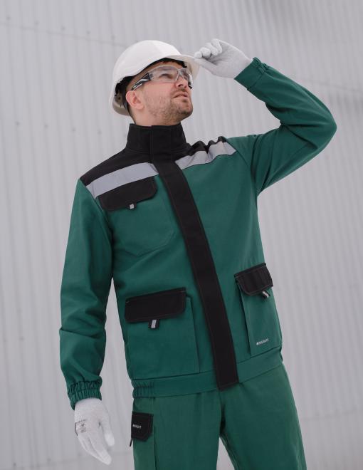 Work pants  INSIGHT HOLDEN green-black - Photo 4