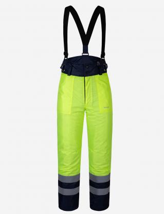 Insulated signal pants INSIGHT WINTER FLASH yellow hi-viz/dark blue - Photo 1