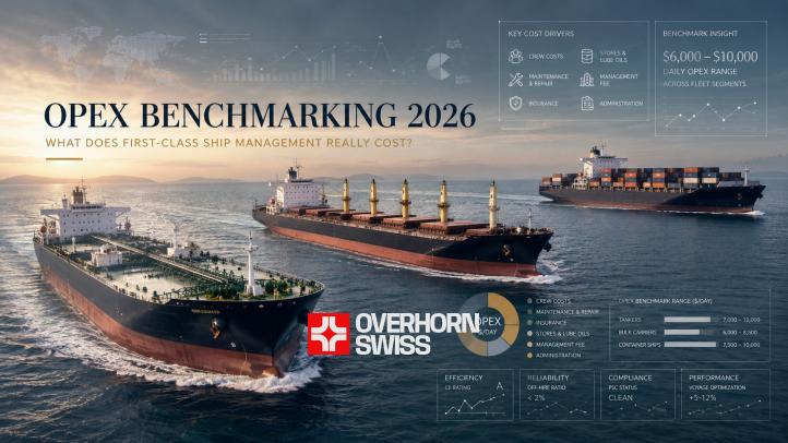 OPEX Benchmarking: What  World-Class  Actually Costs per Day for Tankers, Bulkers and Boxships in 2026
