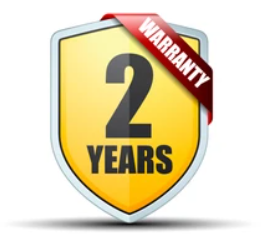 Два года гарантийного обслуживания.