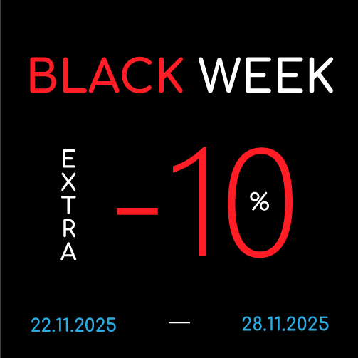 Черная пятница — дополнительные 10% скидки.