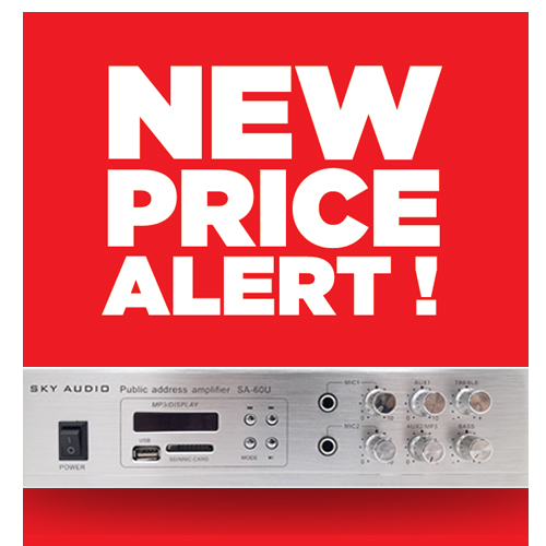 Изменение цен на усилители серии SA