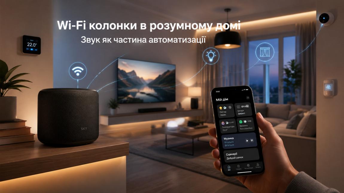 5 способів інтегрувати Wi-Fi колонки в умний дім: від HomeKit до Home Assistant