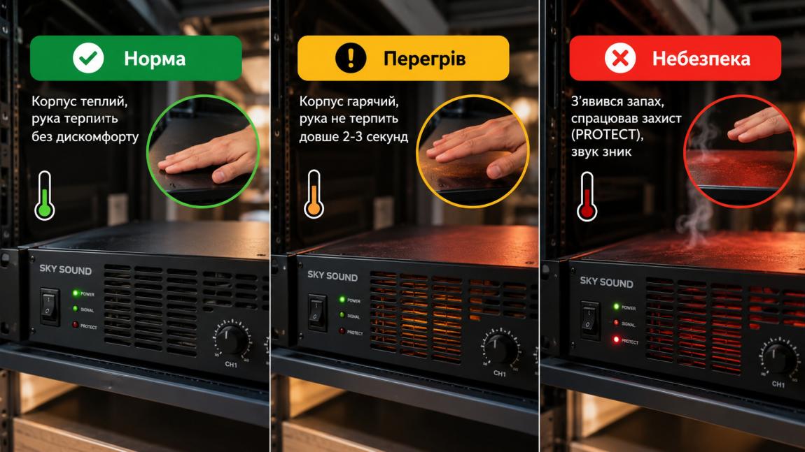 Чому гріється підсилювач і як уникнути поломки в закладі