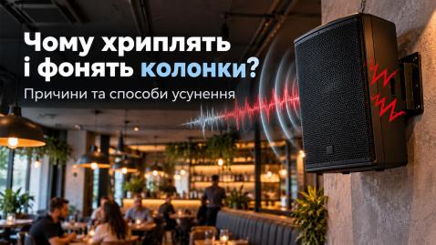 Почему хрипит или фонит акустическая система в заведении и как это исправить