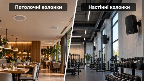 Потолочные vs Настенные колонки: что лучше для вашего бизнеса?