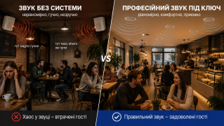 Звук під ключ: скільки коштує і що в це входить
