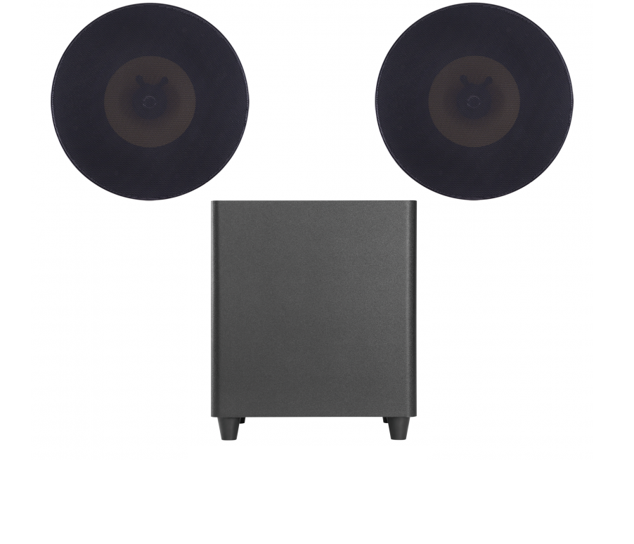 Комплекты с активным сабвуфером