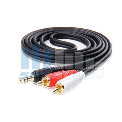 Фото Межблочный кабель SKY SOUND RC-001 (3.5мм Jack - 2 RCA\3m) L