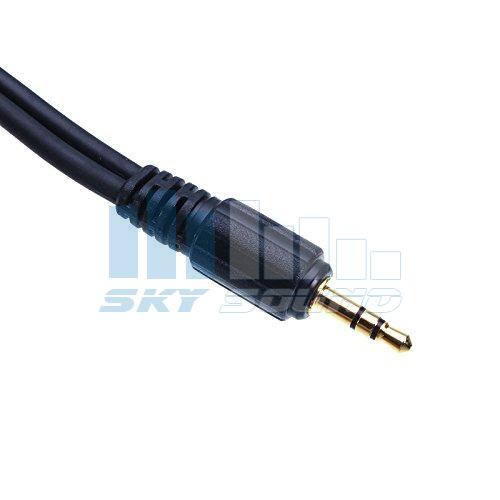 Фото Межблочный кабель Mini Jack - 2RCA SKY SOUND RC-002 (3m) PRO L