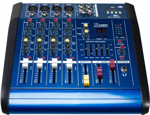 Фото Активный микшерный пульт SKY SOUND MX-5200D L