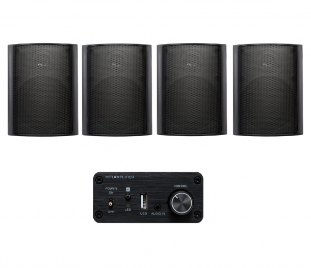 Фото Акустический комплект SKY SOUND BOX PRO-3004 BLACK L