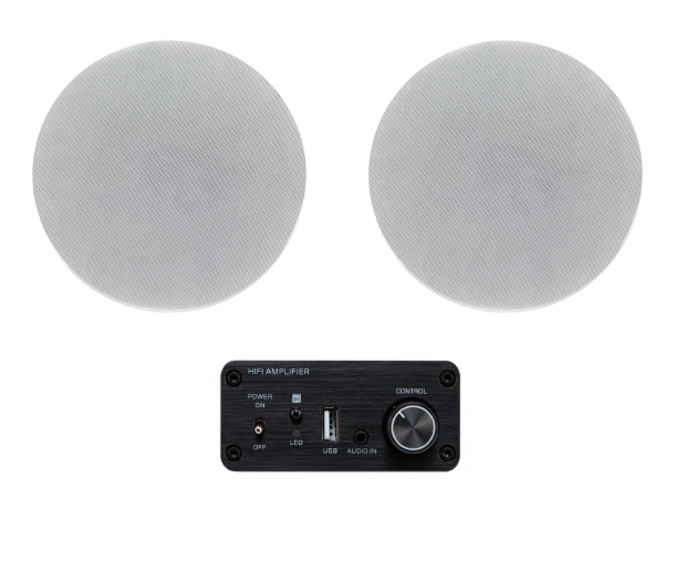 Фото Акустический комплект SKY SOUND BOX PRO-4402 WHITE L
