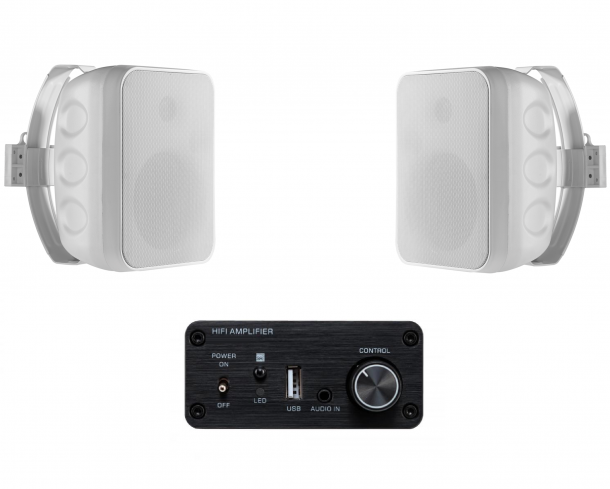 Фото Акустический комплект SKY SOUND BOX PRO-5002 WHITE L