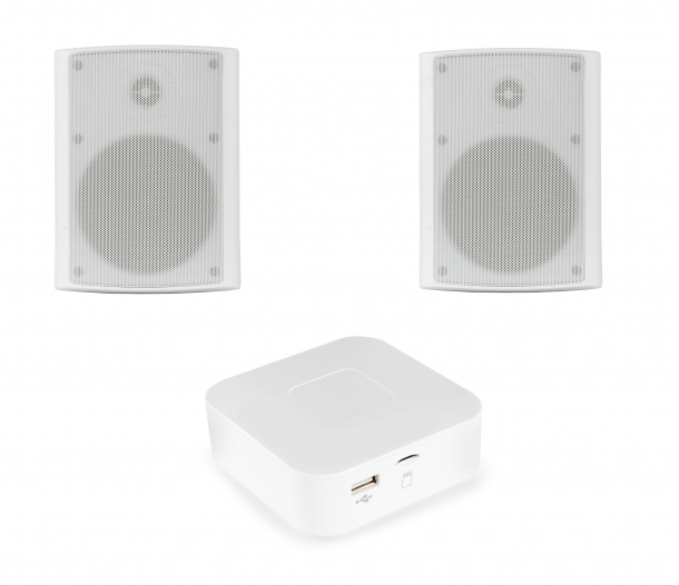 Фото Акустический комплект SKY SOUND BT-3002 WHITE L