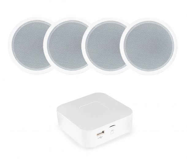 Фото Акустический комплект SKY SOUND BT-3104 WHITE L
