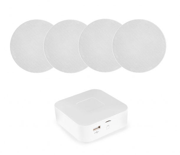 Фото Акустический комплект SKY SOUND BT-5504 WHITE L