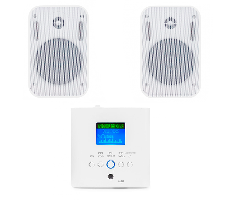 Фото Акустический комплект SKY SOUND MRW-1402 WHITE L
