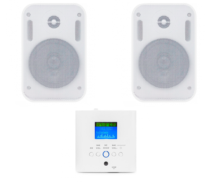 Фото Акустический комплект SKY SOUND MRW-2402 WHITE L
