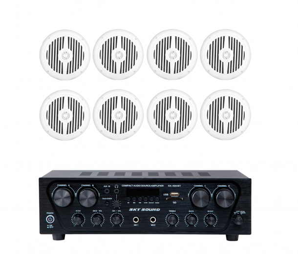 Фото Акустический комплект SKY SOUND SKC-4808MS L