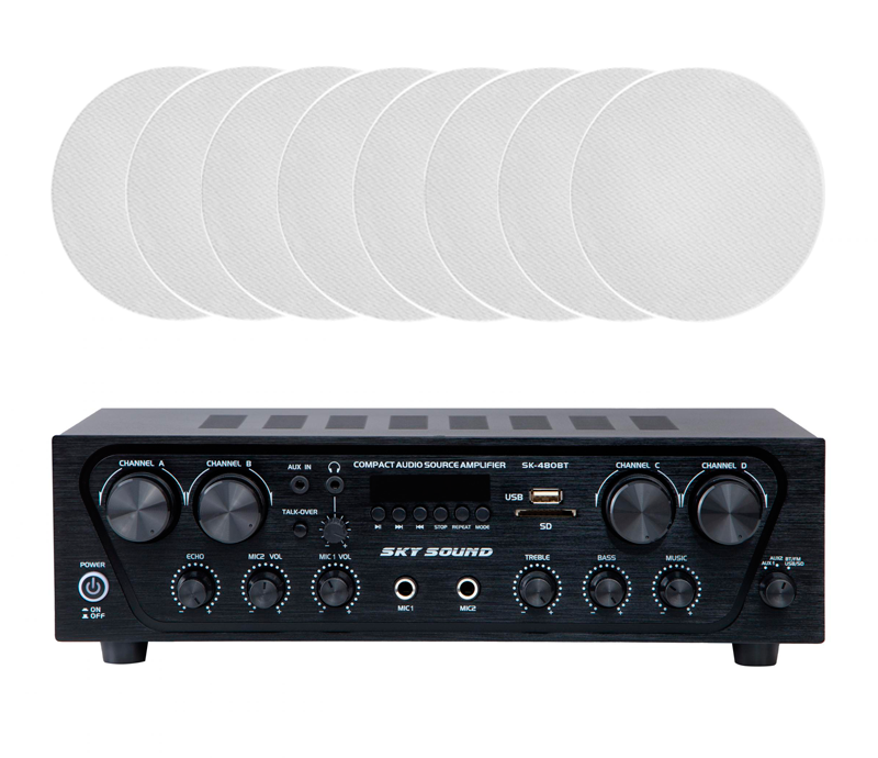 Фото Акустический комплект SKY SOUND SKС-4808FL L