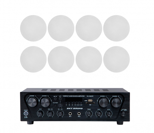 Фото Акустический комплект SKY SOUND SKС-4808FL L