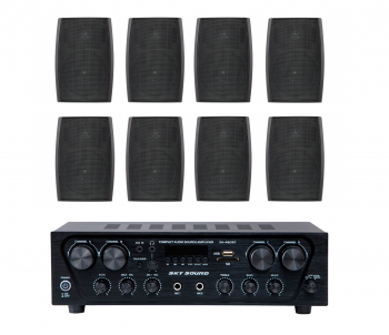 Акустический комплект SKY SOUND SKW-4808LS BLACK
