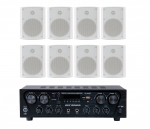 Фото1 Акустический комплект SKY SOUND SKW-4808NS WHITE S